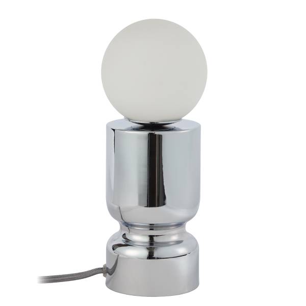 Lampada da tavolo CHROME Vetro - Argento