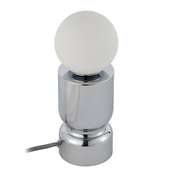 Lampada da tavolo CHROME Vetro - Argento