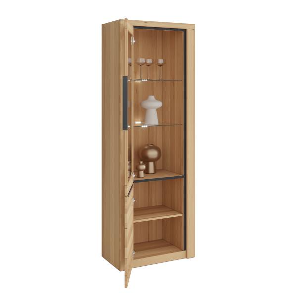 Vetrina Woodfarm Legno di faggio parzialmente massello