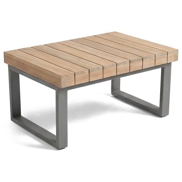 Loungeset Riva 3-teilig Akazie massiv / Polypropylen - Akazie Hell / Beige