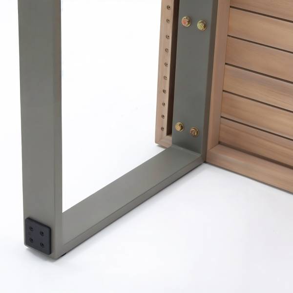 Loungeset Riva 3-teilig Akazie massiv / Polypropylen - Akazie Hell / Beige