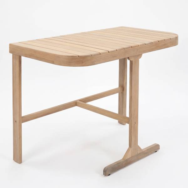 Balkonset Jano 3-teilig Akazie massiv / Webstoff - Braun / Grün
