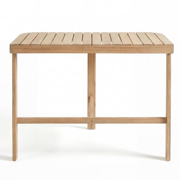 Balkonset Jano 3-teilig Akazie massiv / Webstoff - Braun / Grün