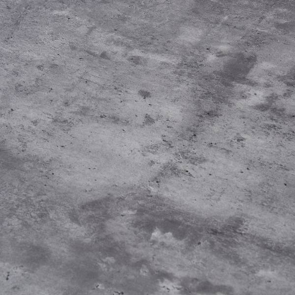 Ausziehbarer Esstisch SALEIT Beton Dekor / Schwarz