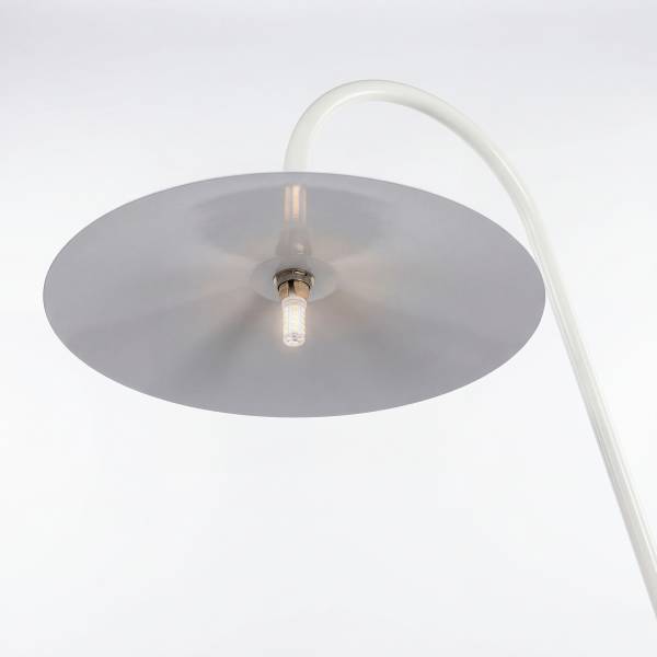 Stehleuchte CORUS Eisen - 1-flammig - Beige