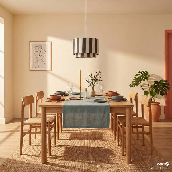 Suspension SELEN Fer / Textile - 1 flamme - Noir