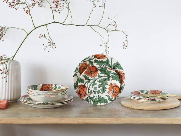 Serviesset Florentina steengoed - wit