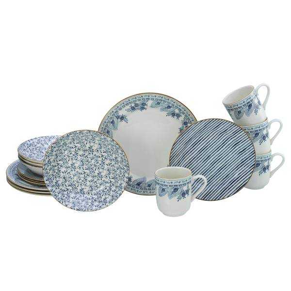 Servizio da tavola Euböa Grès - Blu