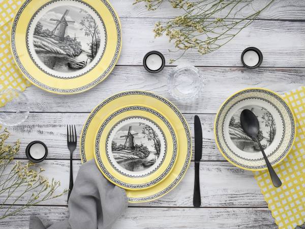 Servizio di piatti Windmühle Grès - Giallo