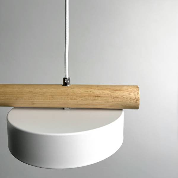 Suspension CLYRO Type B Pin massif / Textile - 1 flamme