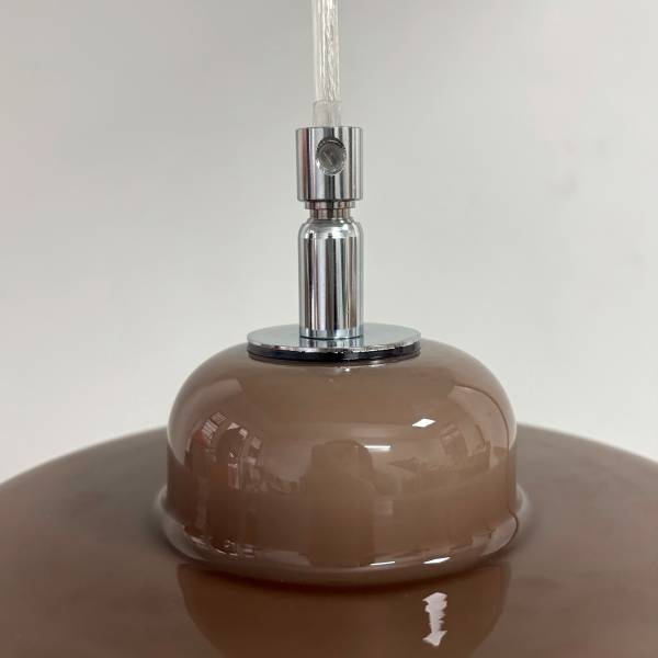 Pendelleuchte BELUX Glas / Eisen - 1-flammig