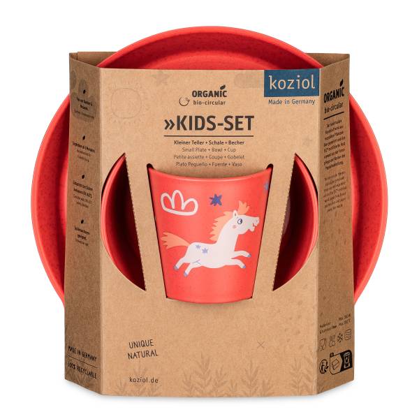 Frühstücksset Connect Dreams Polypropylen - Rot