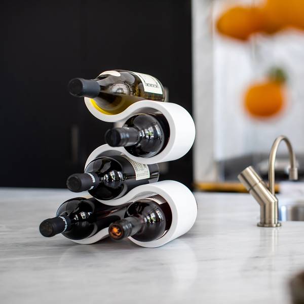 Portabottiglie Boa Polipropilene - Bianco