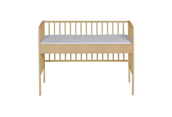 Funktionales Anstellbett Micky Plus Buche massiv - Buche