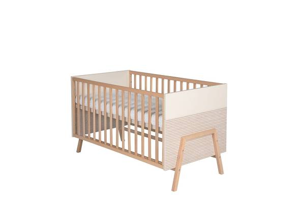 Set di 3 mobili per neonato Happy Crema / Faggio