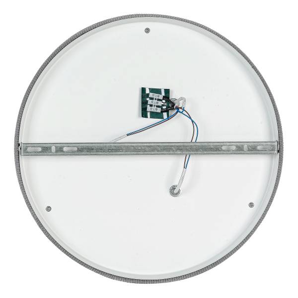 Lampada da soffitto Elenore Ferro / Velluto a coste - Grigio
