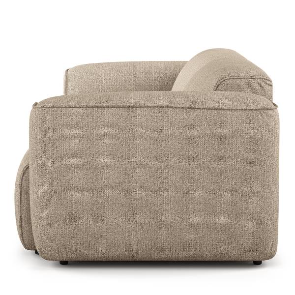 3-Sitzer Sofa HUDSON Webstoff Amaris: Beige