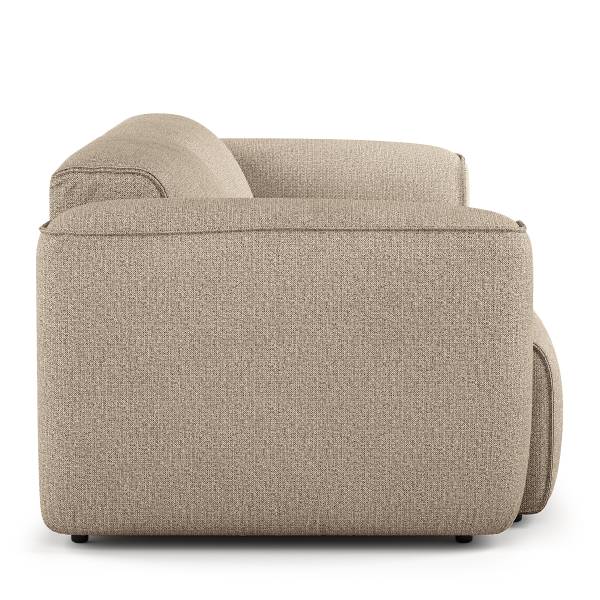 3-Sitzer Sofa HUDSON Webstoff Amaris: Beige