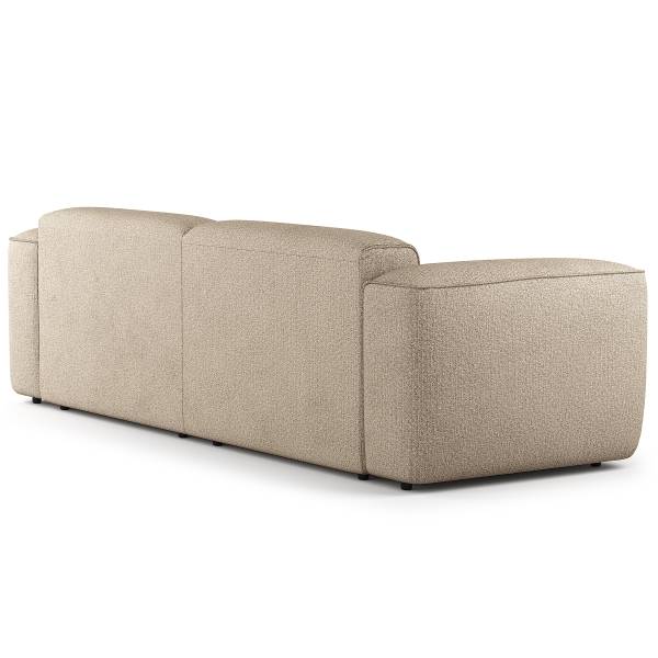 3-Sitzer Sofa HUDSON Webstoff Amaris: Beige
