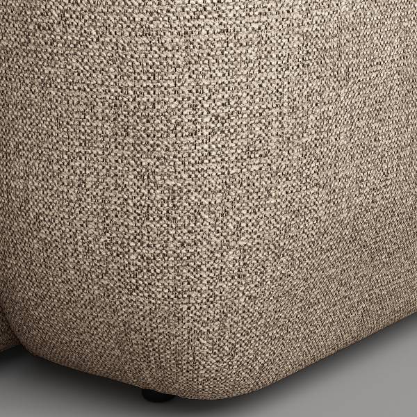 3-Sitzer Sofa HUDSON Webstoff Amaris: Beige