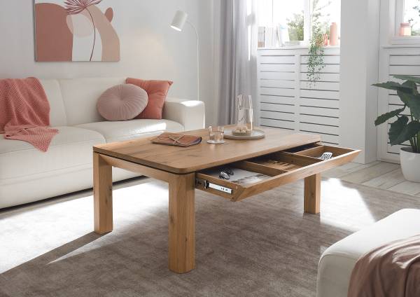 Furnierter Couchtisch Nerdal Eiche