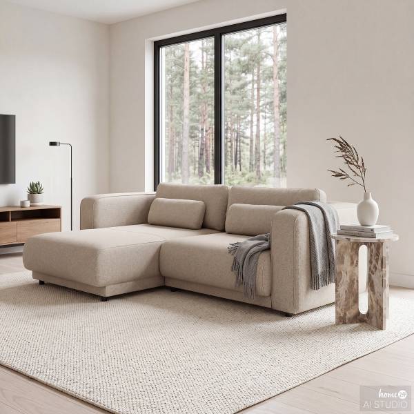 Tavolo di marmo YOKY rotondo Marmo beige
