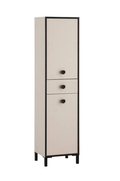 Badset Edda 3-teilig Kombi B Beige / Schwarz