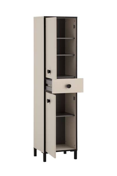 Badset Edda 3-teilig Kombi B Beige / Schwarz