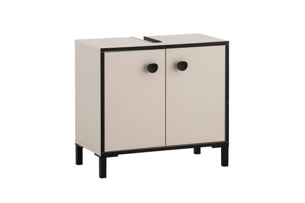 Badset Edda 3-teilig Kombi B Beige / Schwarz