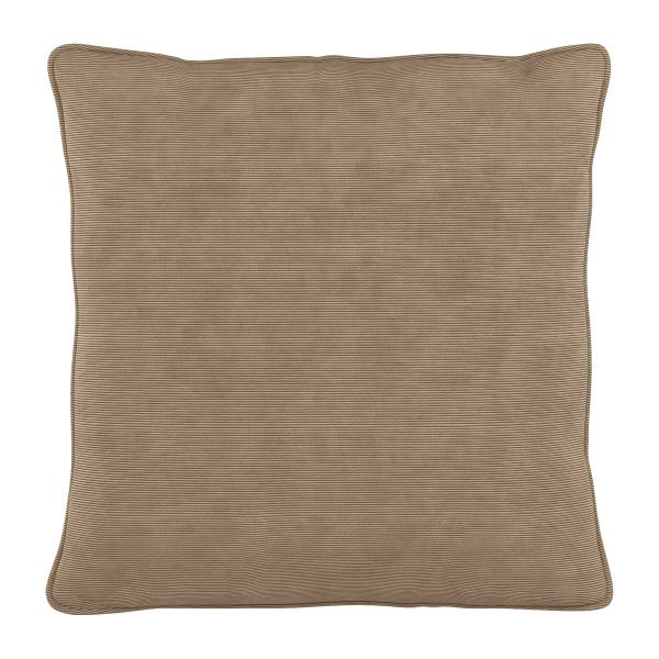XL-Loungekissen HUDSON 2er-Set Cordstoff Snor: Taupe