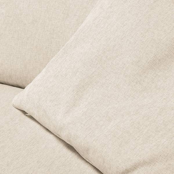 XL-Loungekissen HUDSON 2er-Set Webstoff Saia: Beige