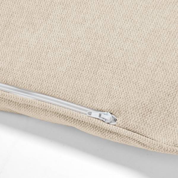 XL-Loungekissen HUDSON 2er-Set Webstoff Saia: Beige