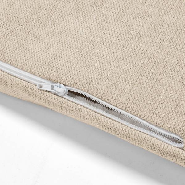 XL-Loungekissen HUDSON 2er-Set Webstoff Saia: Beige