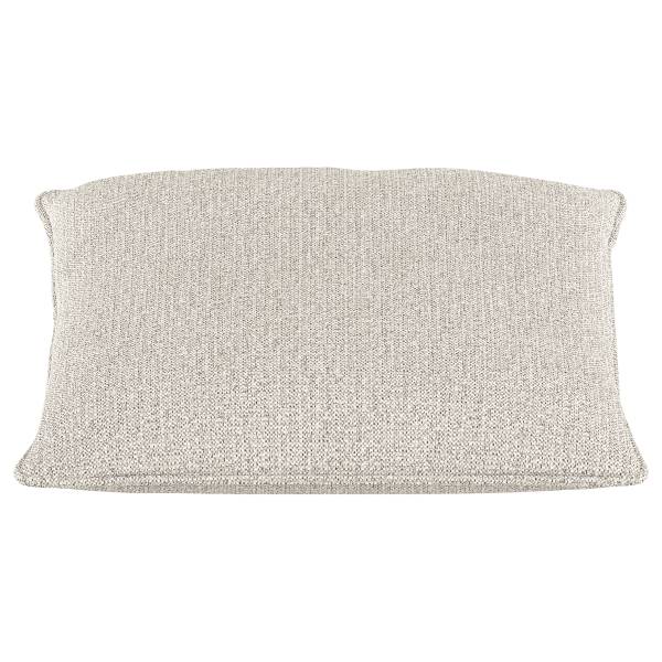 XL-Loungekissen HUDSON 2er-Set Webstoff Amaris: Greige