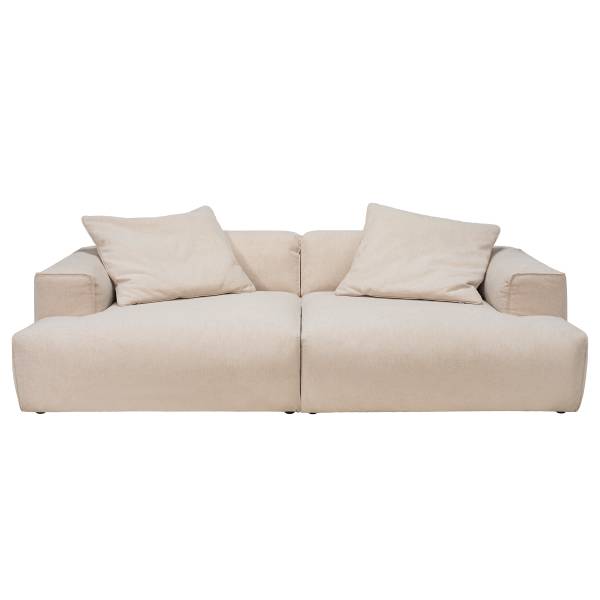 Big-Sofa HUDSON Webstoff Saia: Beige