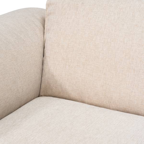 Big-Sofa HUDSON Webstoff Saia: Beige