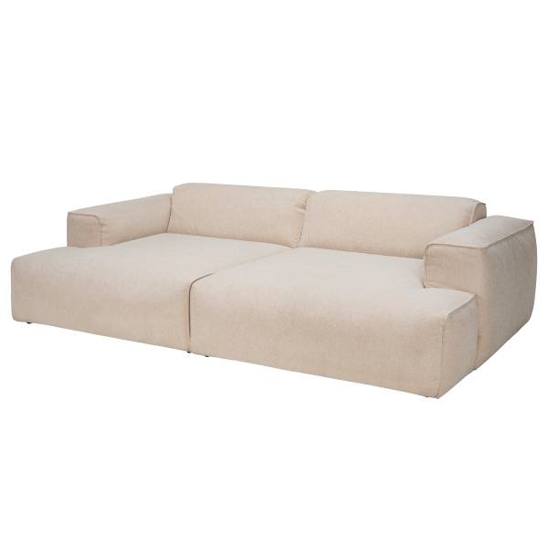 Big-Sofa HUDSON Webstoff Saia: Beige