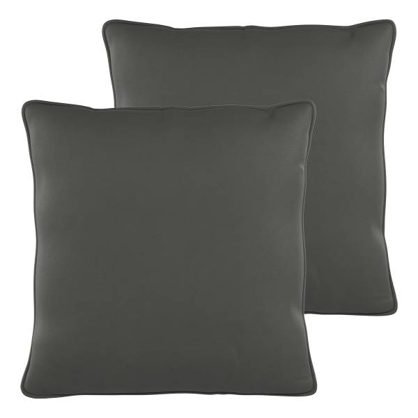 Big-Sofa HUDSON Echtleder Neka: Grau