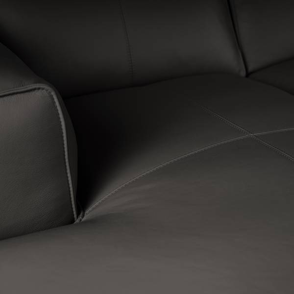 Big-Sofa HUDSON Echtleder Neka: Grau