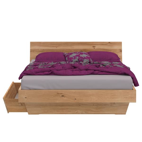 Struttura letto Natura Matino Faggio parz. massello - 140 x 200cm
