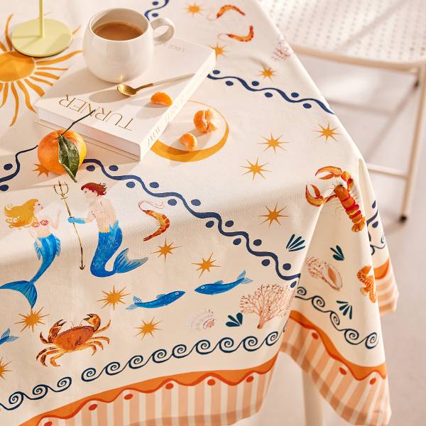 Tovaglia CORAL COAST Cotone - Colorato - 250 x 160 cm