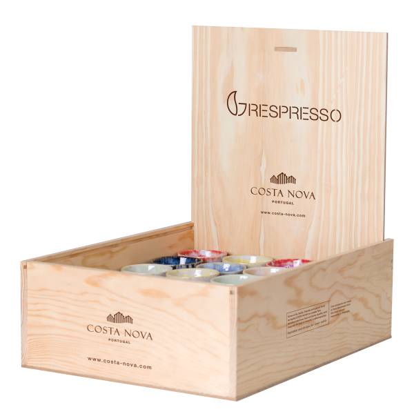 Espressotasse Grespresso 40er Box Steinzeug
