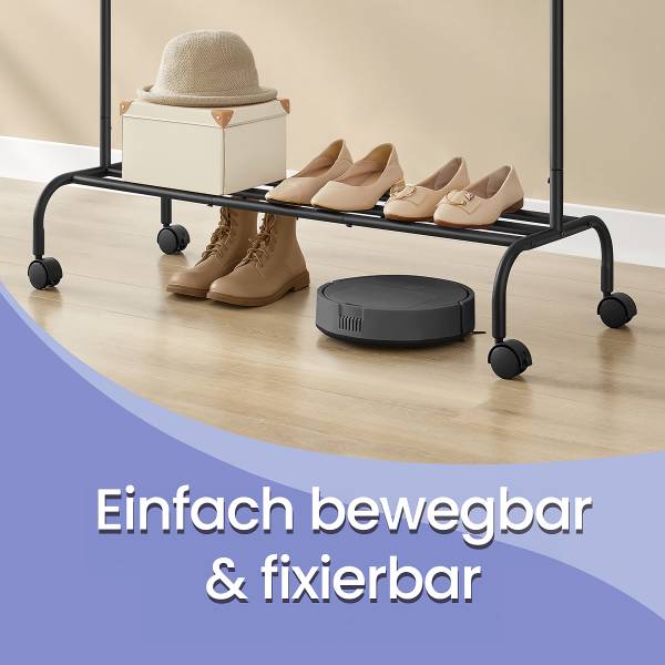 Garderobe Mohibi Metall - Schwarz