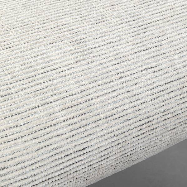 Polsterbank Polly Grau - Strukturstoff - Stahl - 130 x 49 x 43 cm