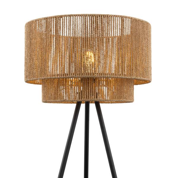 Lampada da terra Torbet Ferro pressofuso / Carta - Naturale - 1 punto luce