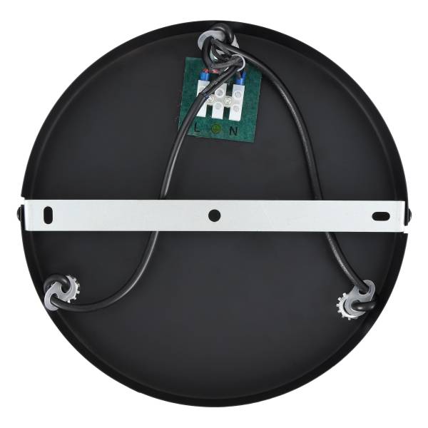 Hanglamp Ardeno rond gietijzer/rookglas - zwart - 3-lichts