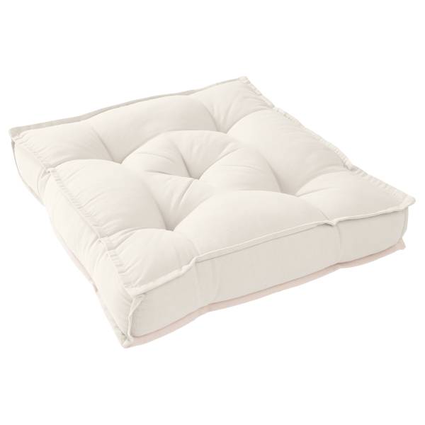 Sitzkissen SOLID Baumwolle / Polyester - Beige