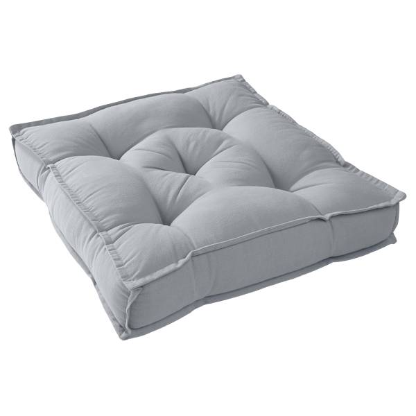 Cuscino da seduta SOLID cotone / poliestere - Grigio