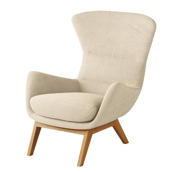 Sessel HEPBURN mit Holzfüßen kaufen