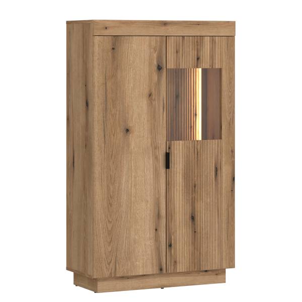 Credenza con illuminazione Wedero Effetto rovere